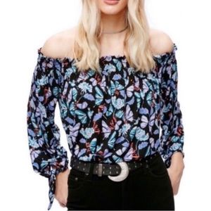 Free People Lexington Off Shoulder Top